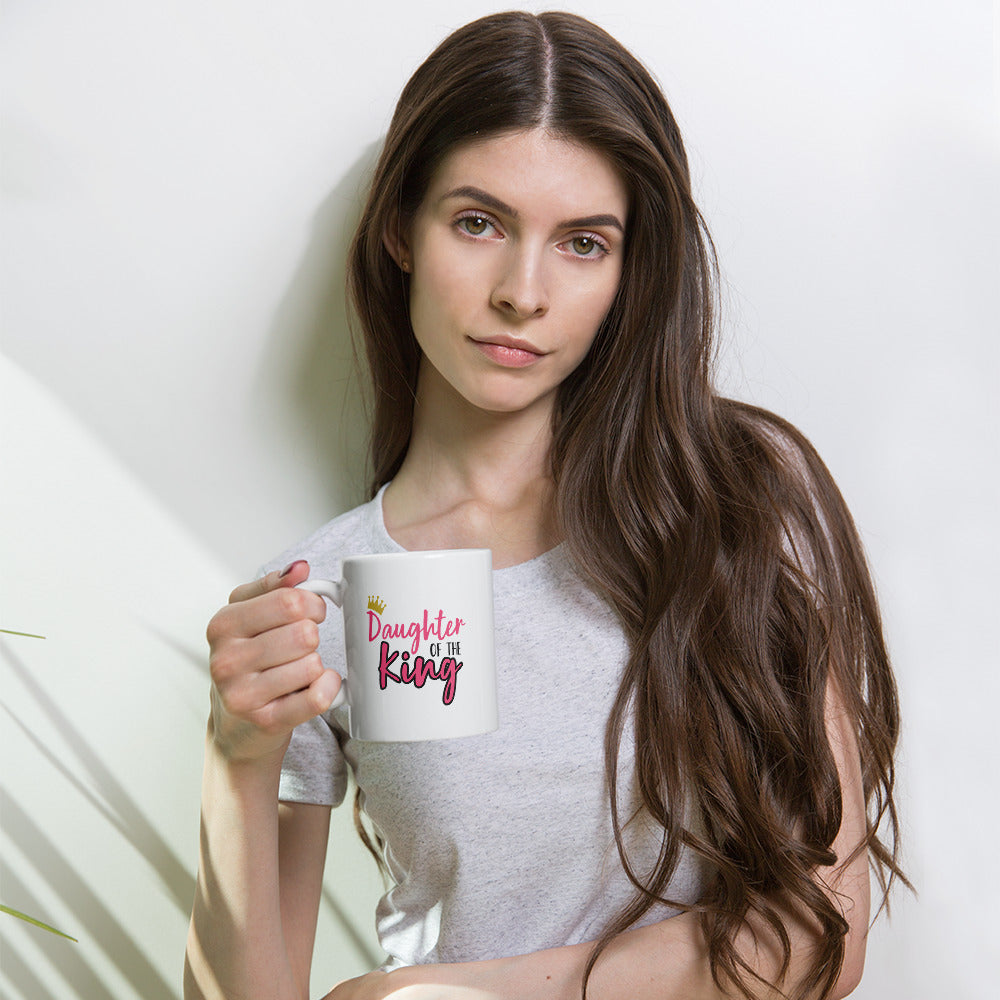 Daughter of the King Light Mug - Geeky Girls Journal
