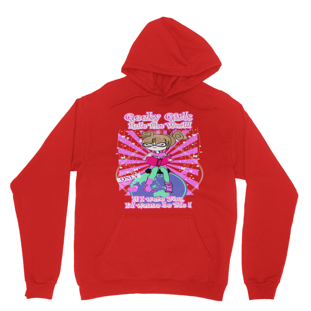 Geeky Girls Rule the World - Maryland Classic Adult Hoodie
