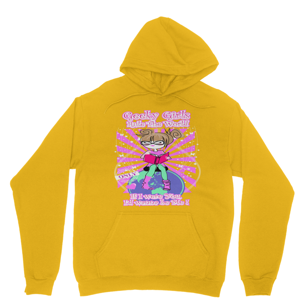 Geeky Girls Rule the World - Maryland Classic Adult Hoodie