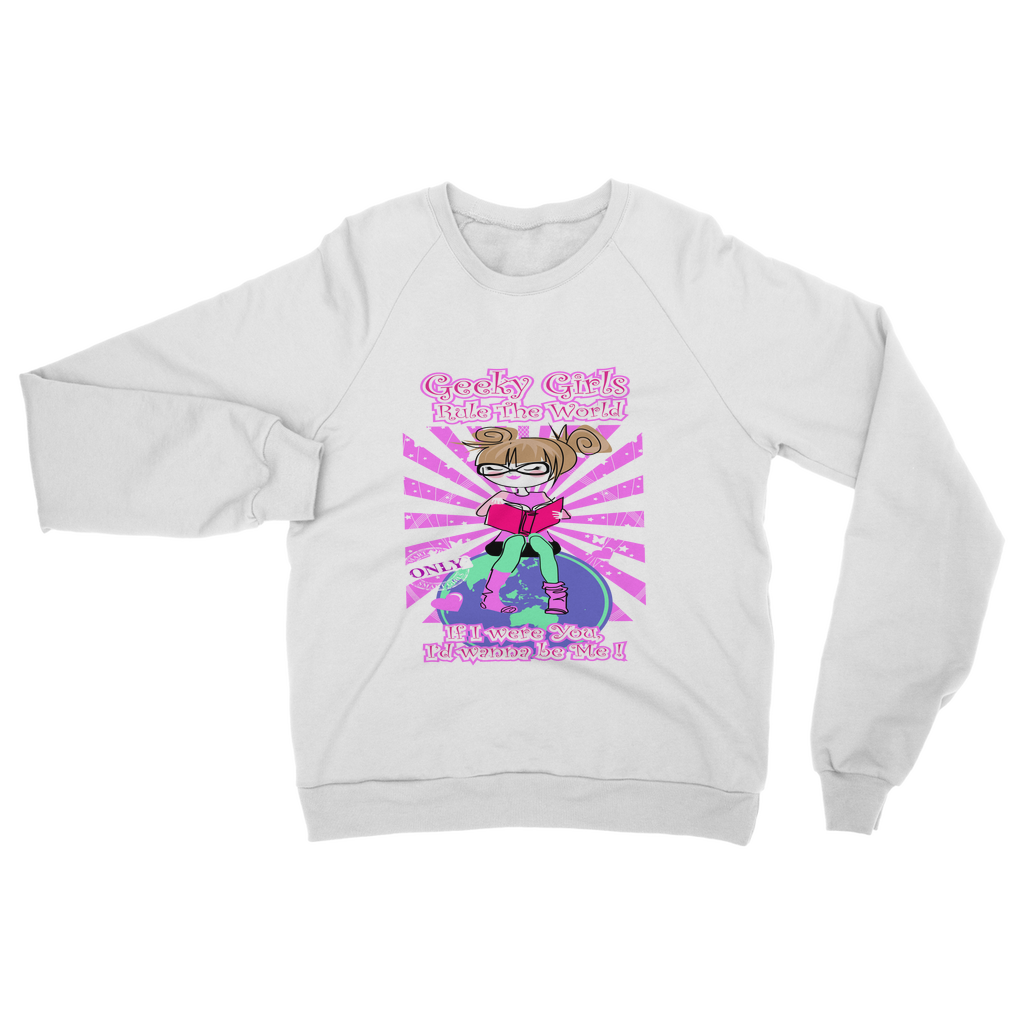 Geeky Girls Rule the World - Maryland Classic Adult Sweatshirt