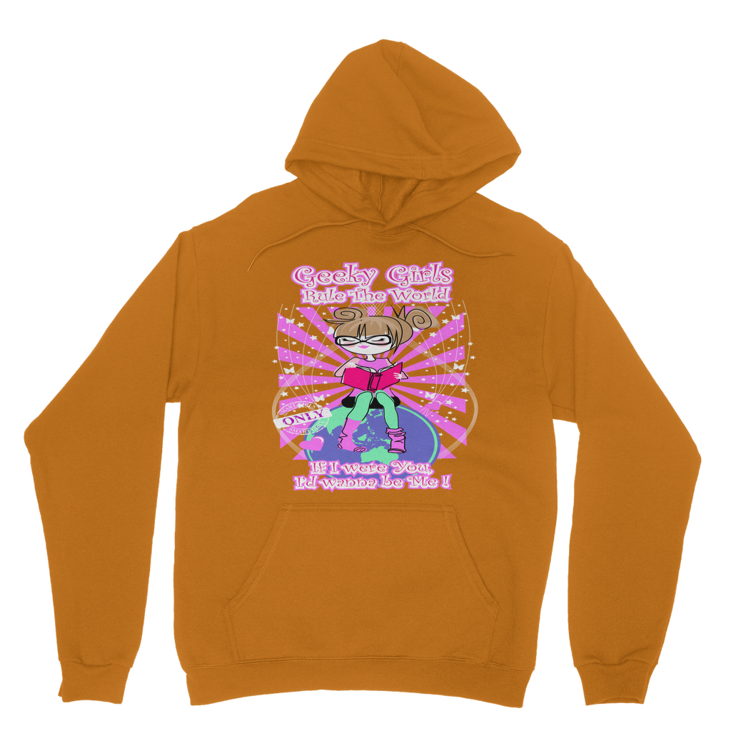 Geeky Girls Rule the World - Maryland Classic Adult Hoodie