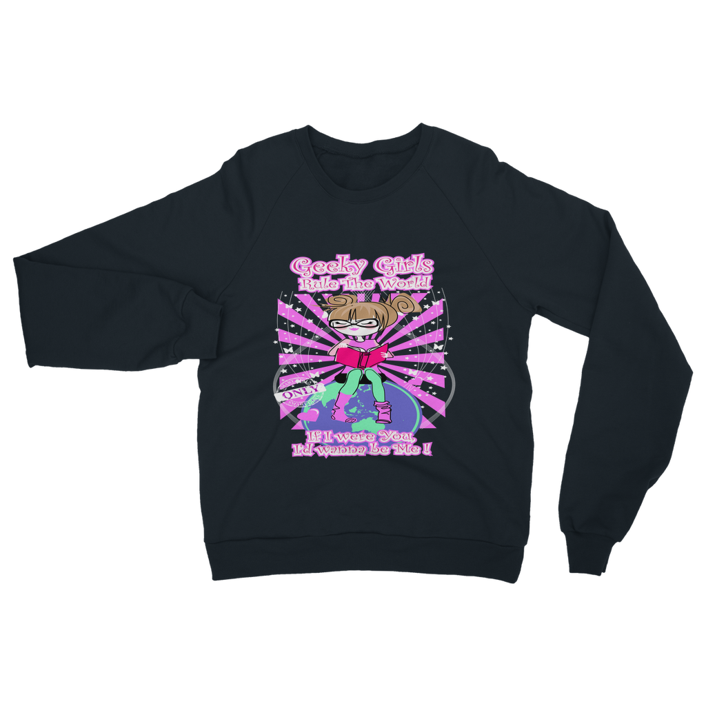 Geeky Girls Rule the World - Maryland Classic Adult Sweatshirt