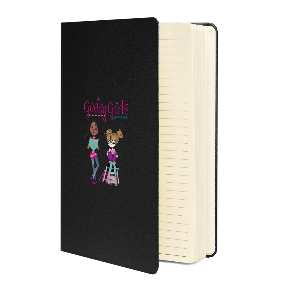 Geeky Girls Journal Hardcover Bound Notebook - Geeky Girls Journal