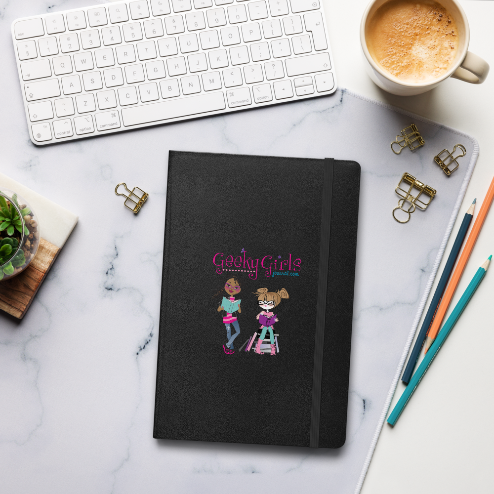 Geeky Girls Journal Hardcover Bound Notebook - Geeky Girls Journal