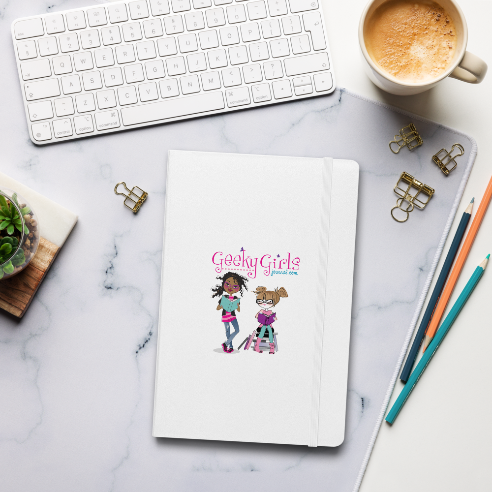 Geeky Girls Journal Hardcover Bound Notebook - Geeky Girls Journal