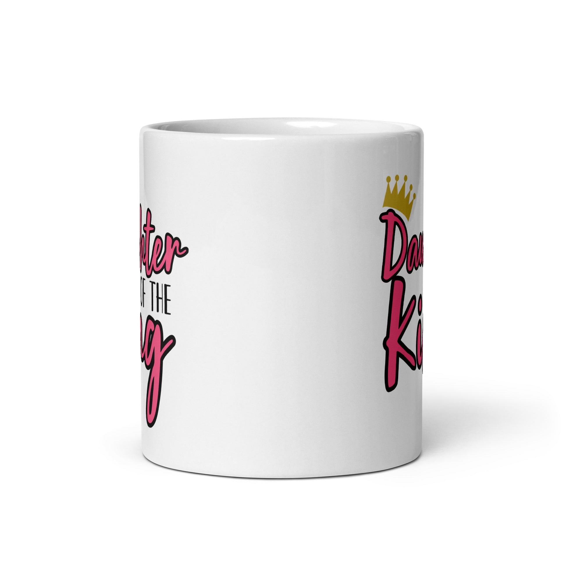 Daughter of the King Bold Mug - Geeky Girls Journal