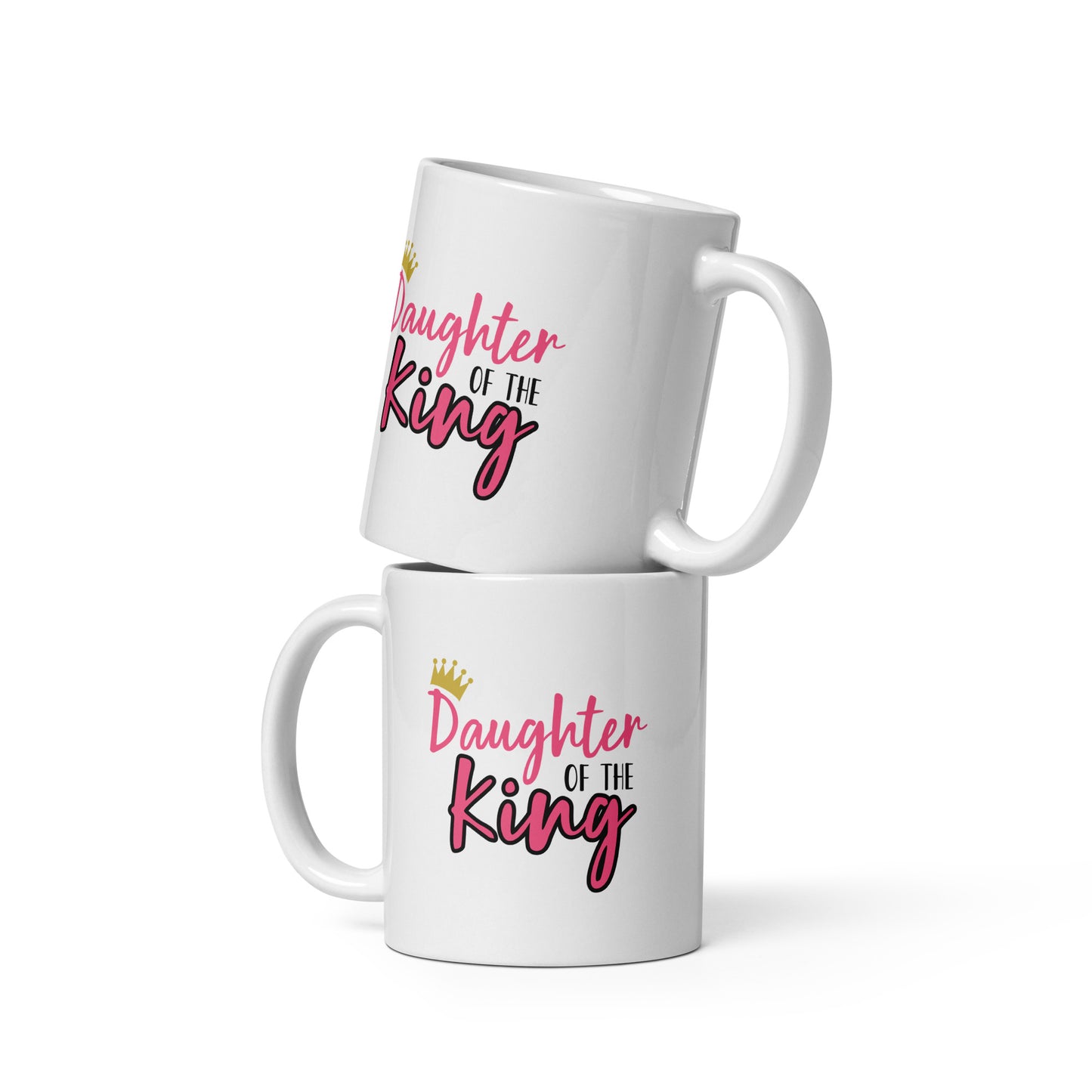 Daughter of the King Light Mug - Geeky Girls Journal
