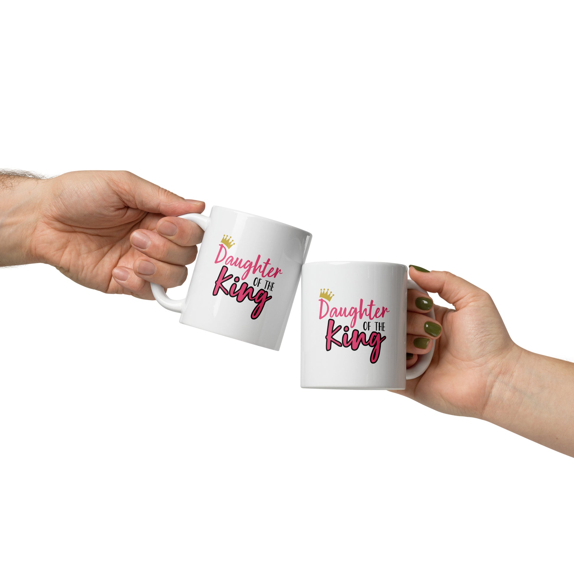 Daughter of the King Light Mug - Geeky Girls Journal
