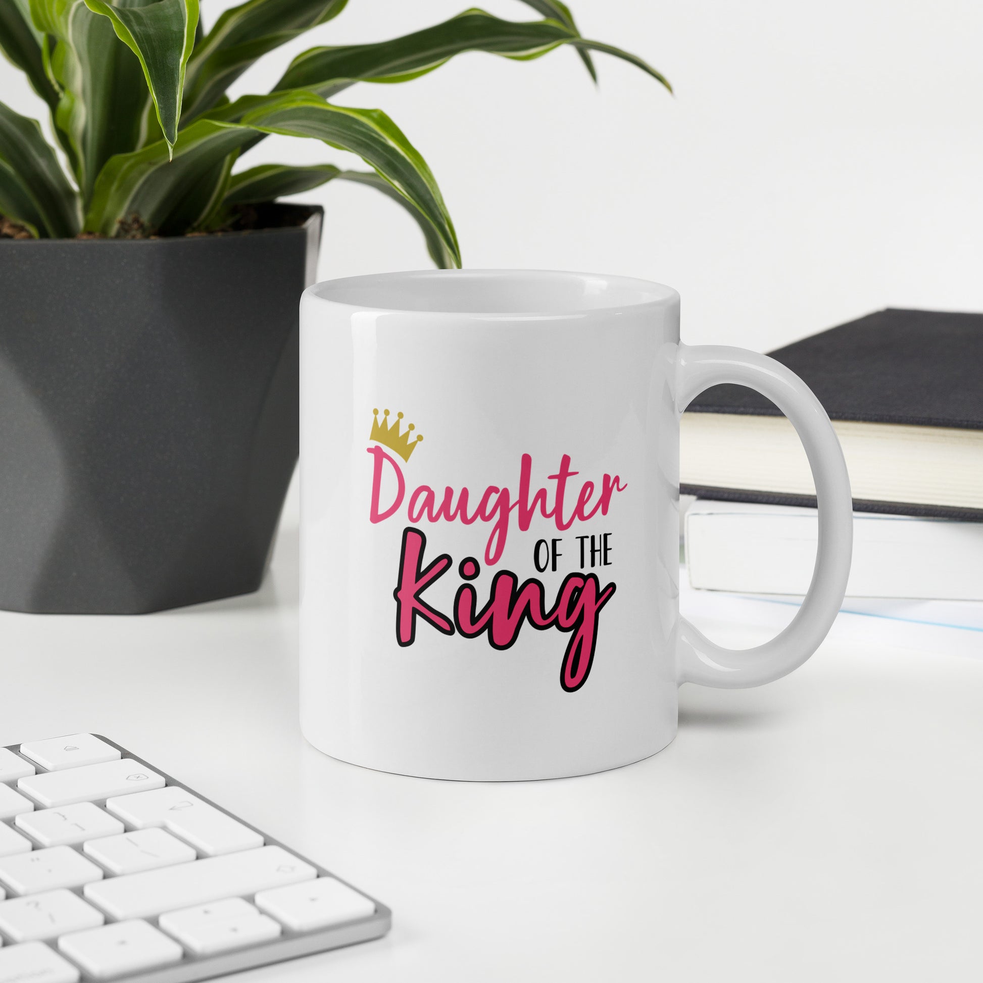 Daughter of the King Light Mug - Geeky Girls Journal