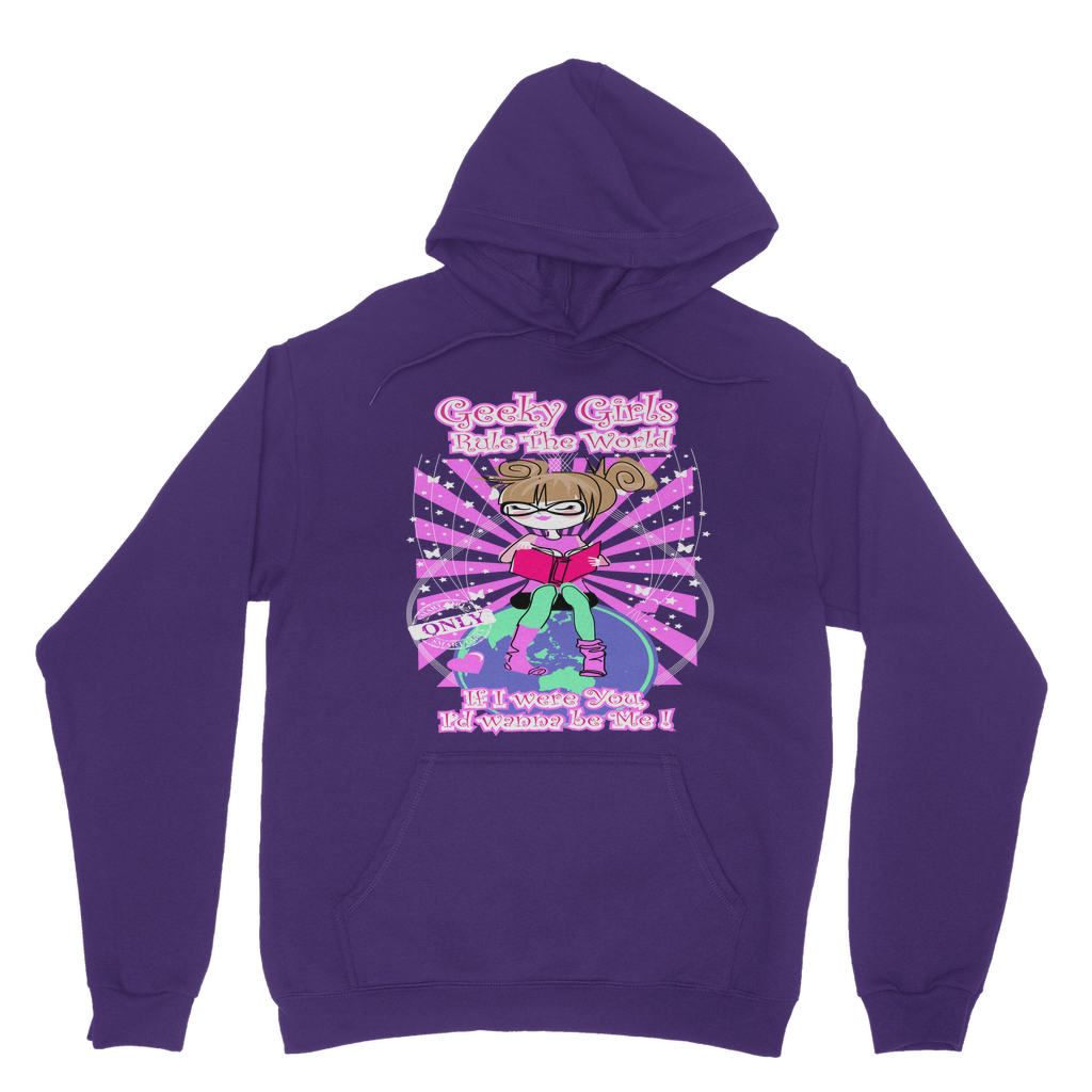 Geeky Girls Rule the World - Maryland Classic Adult Hoodie