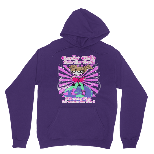 Geeky Girls Rule the World - Maryland Classic Adult Hoodie