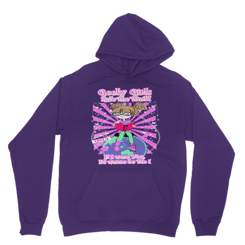 Geeky Girls Rule the World - Maryland Classic Adult Hoodie