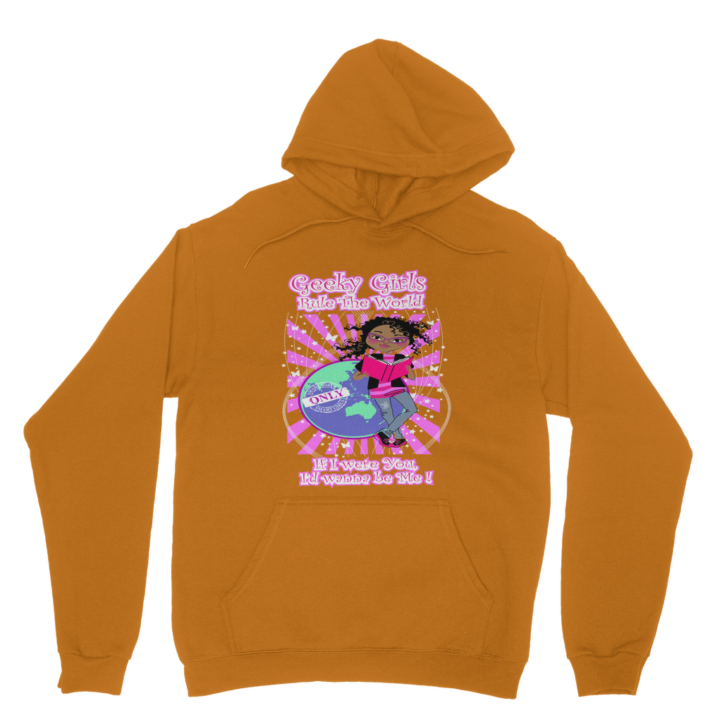 Geeky Girls Rule the World - Morgan Classic Adult Hoodie