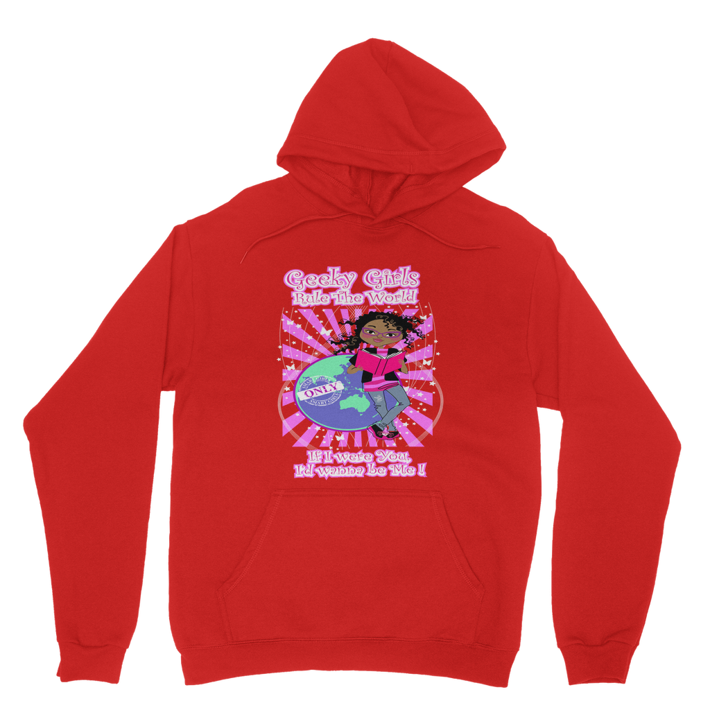 Geeky Girls Rule the World - Morgan Classic Adult Hoodie