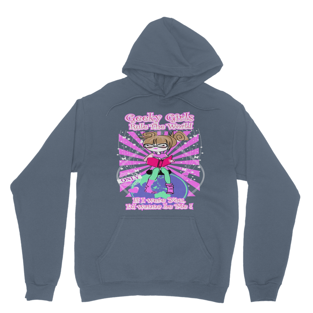 Geeky Girls Rule the World - Maryland Classic Adult Hoodie
