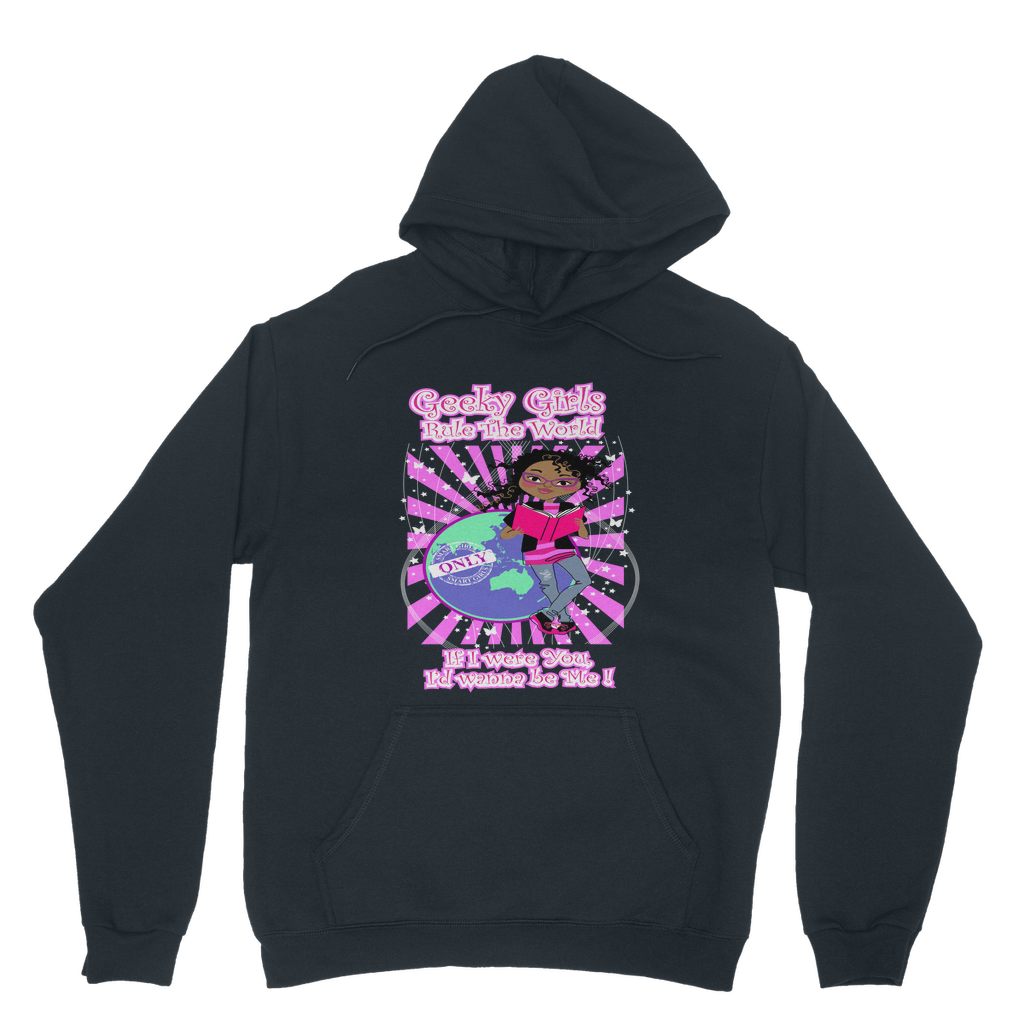 Geeky Girls Rule the World - Morgan Classic Adult Hoodie