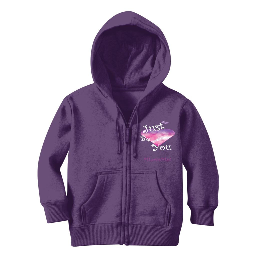 Justbeyou2 Classic Kids Zip Hoodie