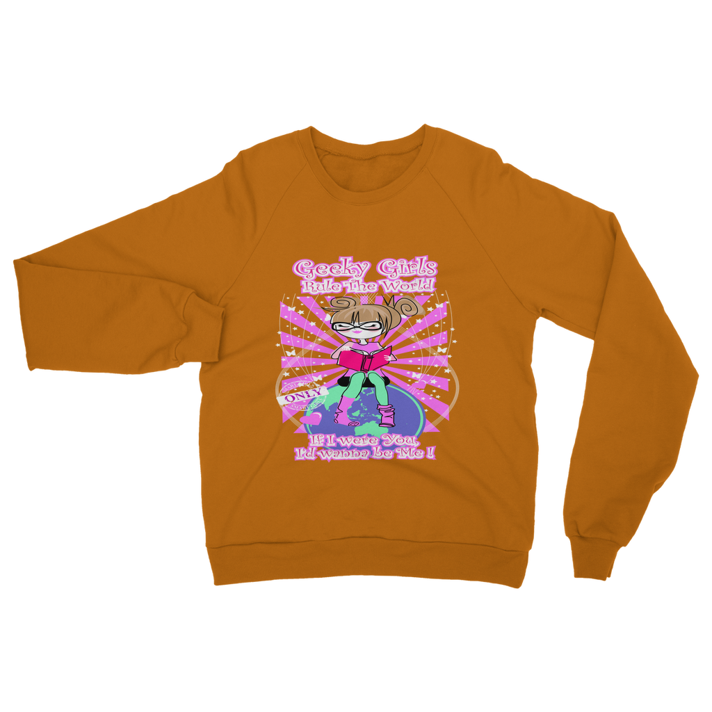 Geeky Girls Rule the World - Maryland Classic Adult Sweatshirt