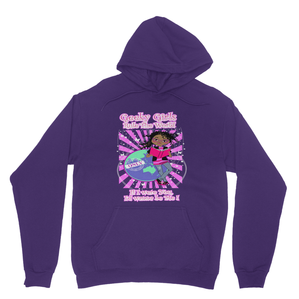 Geeky Girls Rule the World - Morgan Classic Adult Hoodie