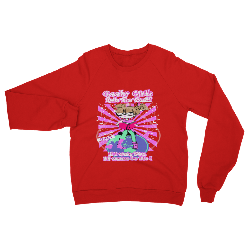 Geeky Girls Rule the World - Maryland Classic Adult Sweatshirt