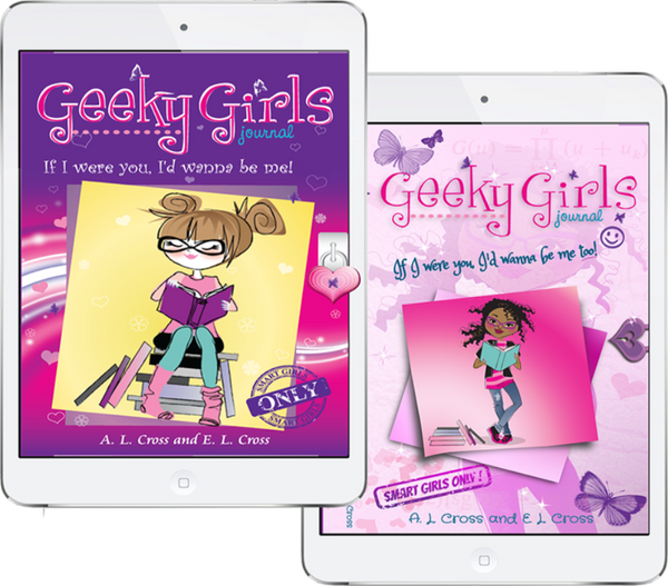 Geeky Girls Journal E-Book Combo. (Today Only! Add Code "GeekyGirlsRule" at checkout for an additional 10% Off!) - Geeky Girls Journal. Books that use Humor to Encourage Tween Girls to be Great.  