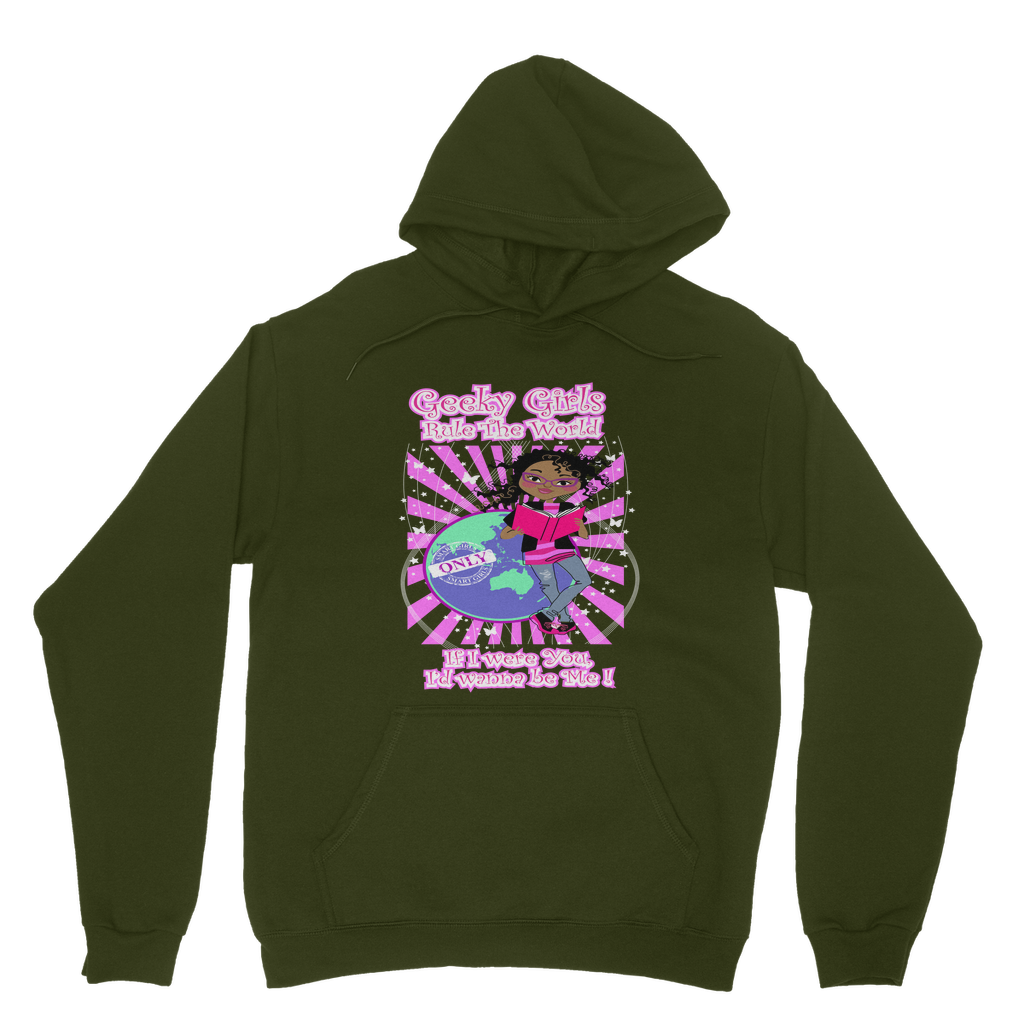 Geeky Girls Rule the World - Morgan Classic Adult Hoodie