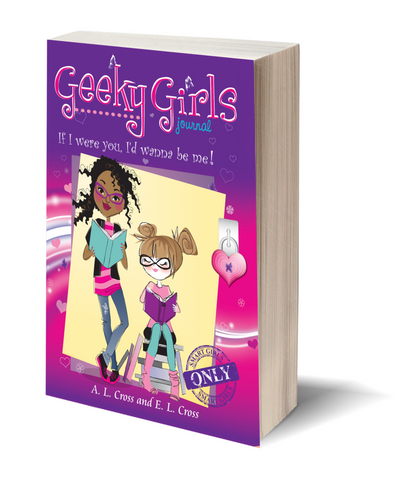 Geeky Girls Journal encourages tween girls to be leaders. Funny stories and doodles with powerful life lessons. Inspiring confidence in young girls