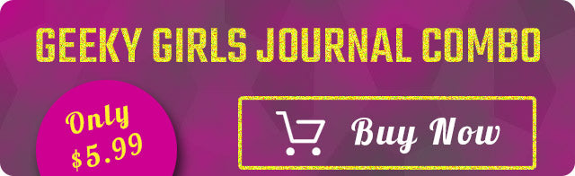Geeky Girls Journal Combo